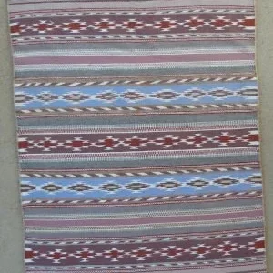 A Wide Ruin Rug by Bessie George