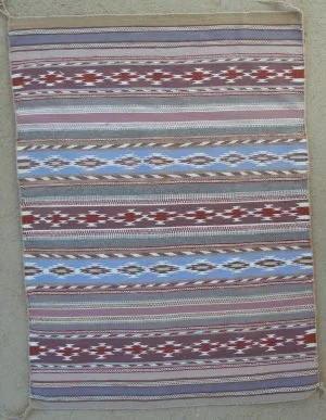 A Wide Ruin Rug by Bessie George