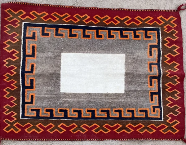 Vintage Navajo Saddle Blanket