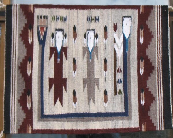 Contemporary Navajo Yei Weaving